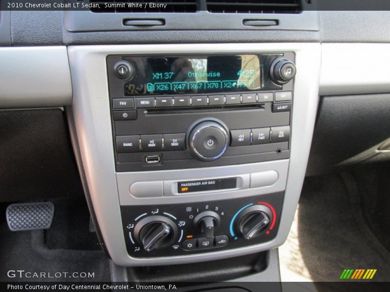 Summit White / Ebony 2010 Chevrolet Cobalt LT Sedan