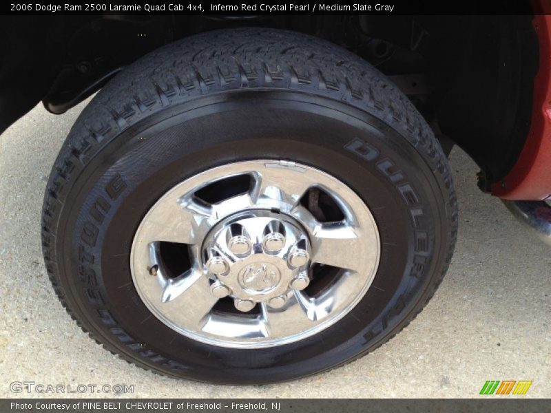 Inferno Red Crystal Pearl / Medium Slate Gray 2006 Dodge Ram 2500 Laramie Quad Cab 4x4