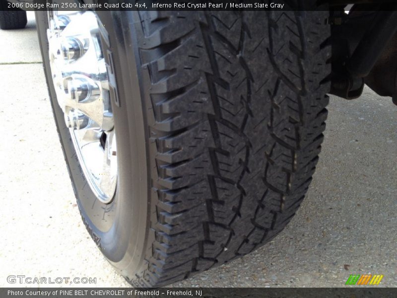 Inferno Red Crystal Pearl / Medium Slate Gray 2006 Dodge Ram 2500 Laramie Quad Cab 4x4