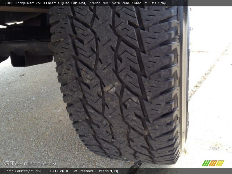 Inferno Red Crystal Pearl / Medium Slate Gray 2006 Dodge Ram 2500 Laramie Quad Cab 4x4