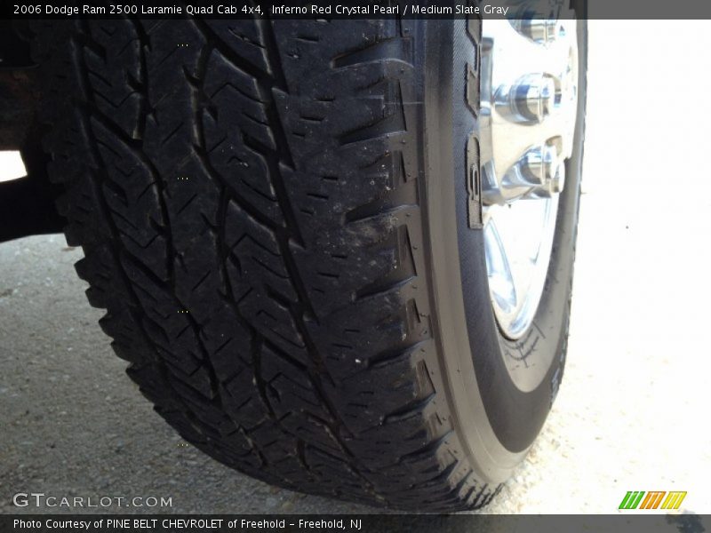 Inferno Red Crystal Pearl / Medium Slate Gray 2006 Dodge Ram 2500 Laramie Quad Cab 4x4