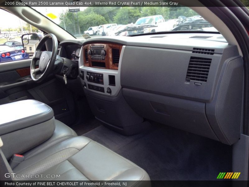 Inferno Red Crystal Pearl / Medium Slate Gray 2006 Dodge Ram 2500 Laramie Quad Cab 4x4