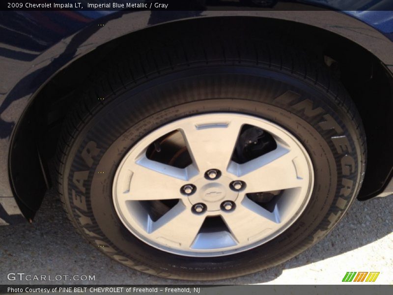 Imperial Blue Metallic / Gray 2009 Chevrolet Impala LT