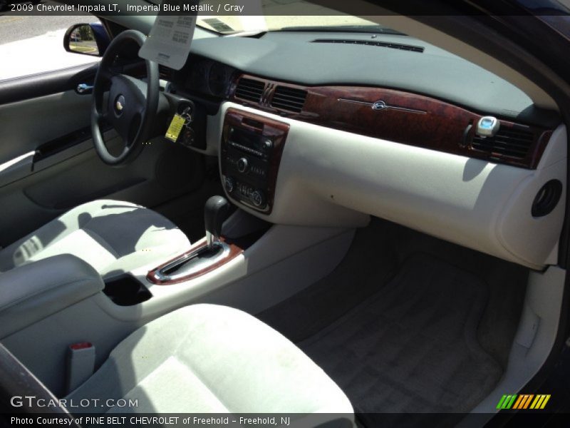 Imperial Blue Metallic / Gray 2009 Chevrolet Impala LT