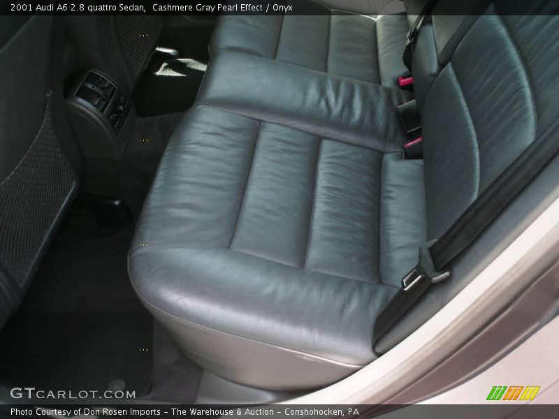 Cashmere Gray Pearl Effect / Onyx 2001 Audi A6 2.8 quattro Sedan