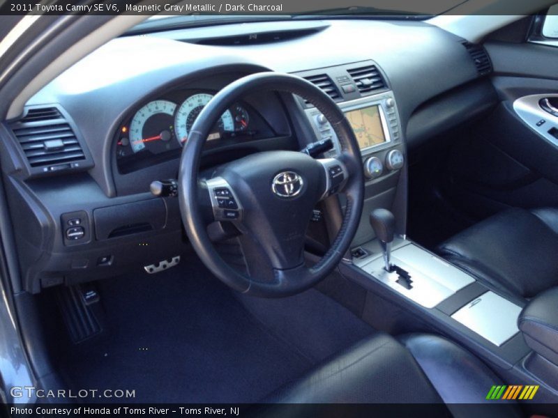 Magnetic Gray Metallic / Dark Charcoal 2011 Toyota Camry SE V6