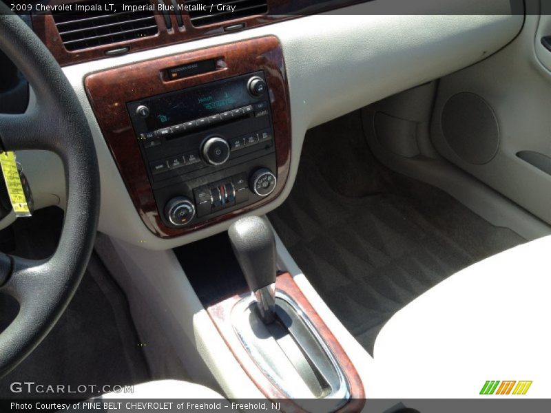 Imperial Blue Metallic / Gray 2009 Chevrolet Impala LT