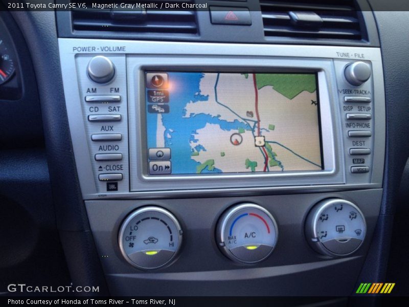 Magnetic Gray Metallic / Dark Charcoal 2011 Toyota Camry SE V6