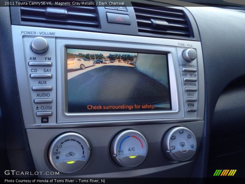 Magnetic Gray Metallic / Dark Charcoal 2011 Toyota Camry SE V6