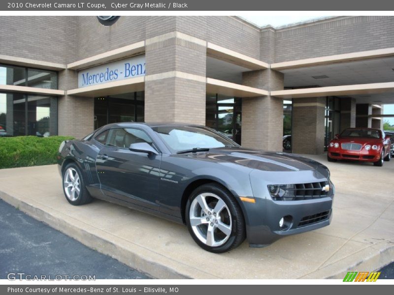 Cyber Gray Metallic / Black 2010 Chevrolet Camaro LT Coupe