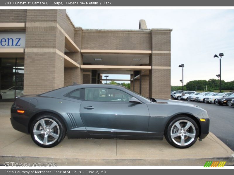 Cyber Gray Metallic / Black 2010 Chevrolet Camaro LT Coupe