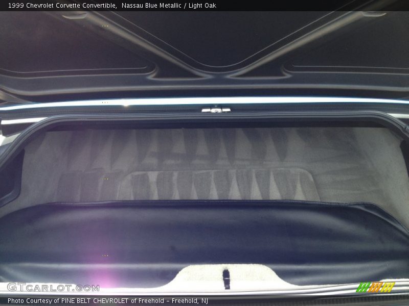 Nassau Blue Metallic / Light Oak 1999 Chevrolet Corvette Convertible