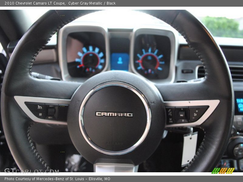 Cyber Gray Metallic / Black 2010 Chevrolet Camaro LT Coupe