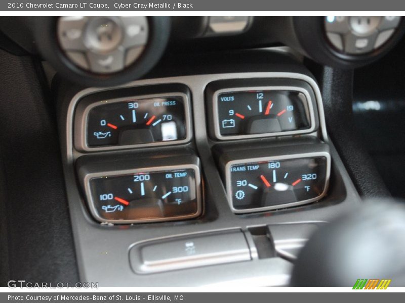 Cyber Gray Metallic / Black 2010 Chevrolet Camaro LT Coupe