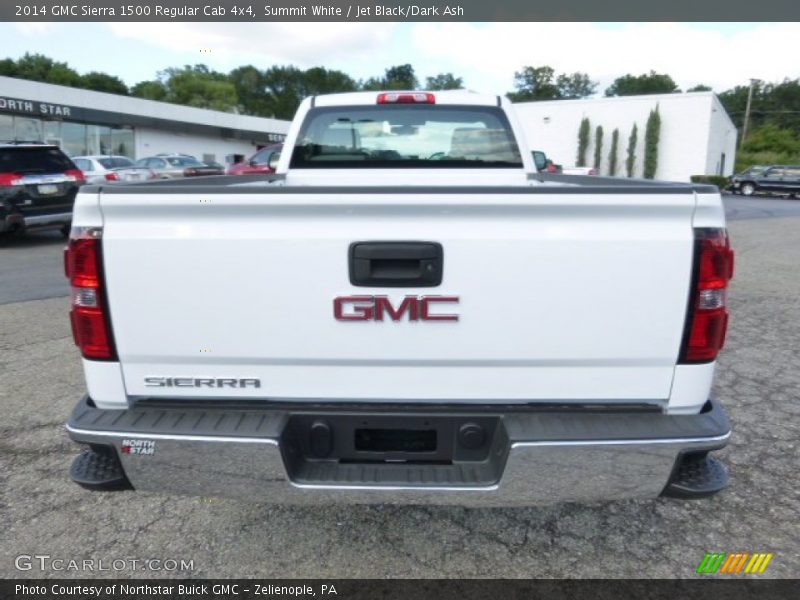 Summit White / Jet Black/Dark Ash 2014 GMC Sierra 1500 Regular Cab 4x4