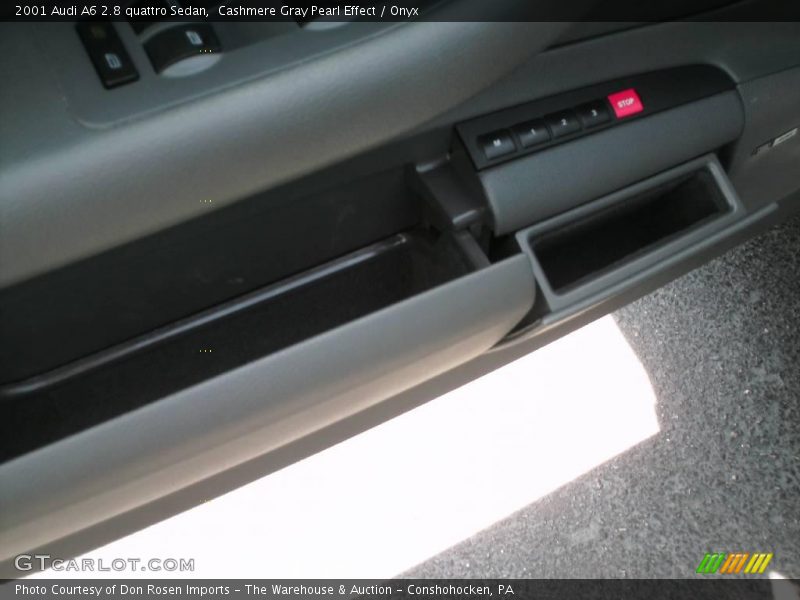 Cashmere Gray Pearl Effect / Onyx 2001 Audi A6 2.8 quattro Sedan