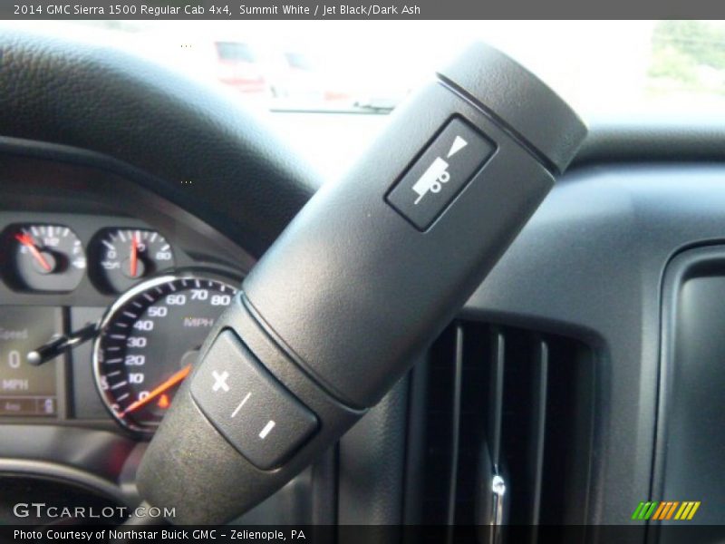 Summit White / Jet Black/Dark Ash 2014 GMC Sierra 1500 Regular Cab 4x4