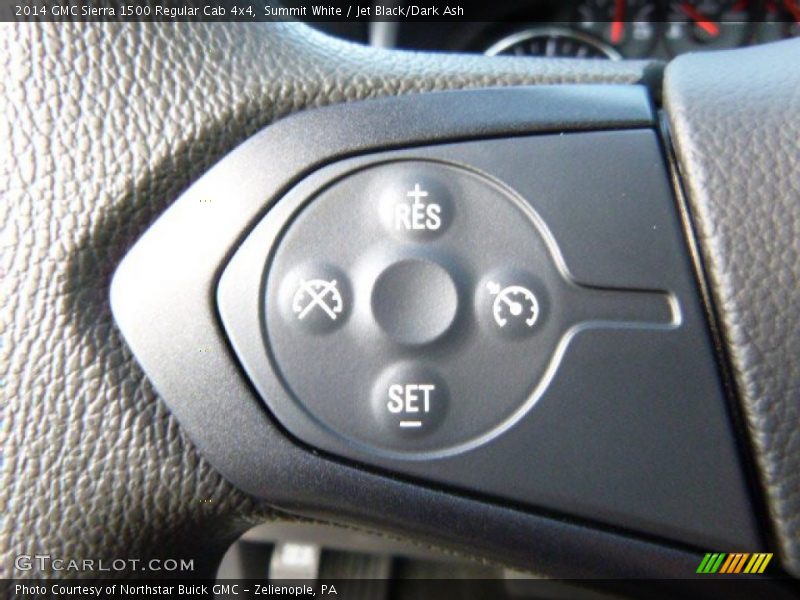 Summit White / Jet Black/Dark Ash 2014 GMC Sierra 1500 Regular Cab 4x4