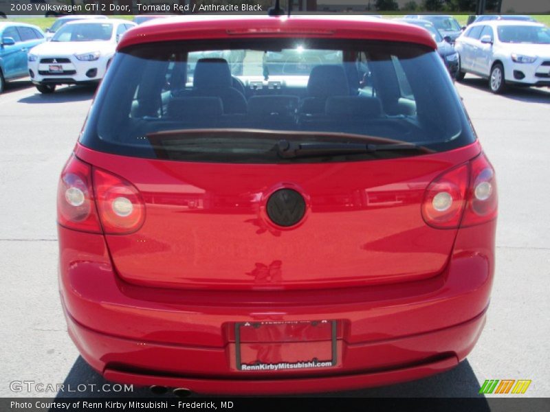 Tornado Red / Anthracite Black 2008 Volkswagen GTI 2 Door