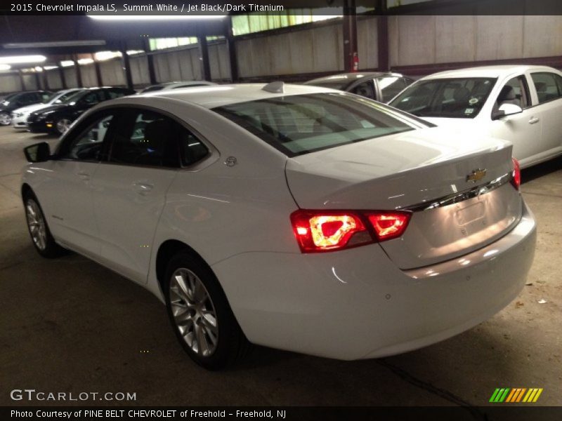 Summit White / Jet Black/Dark Titanium 2015 Chevrolet Impala LS