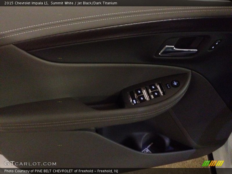 Summit White / Jet Black/Dark Titanium 2015 Chevrolet Impala LS
