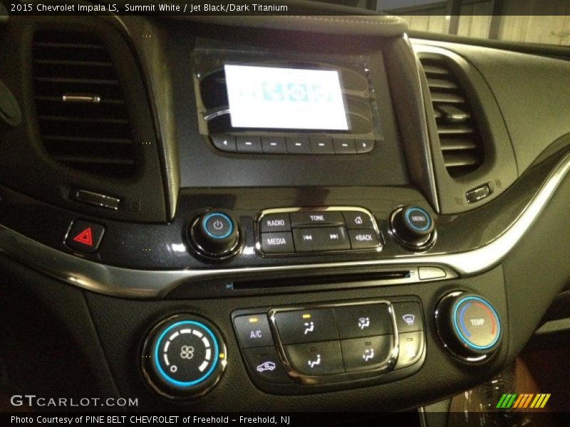 Summit White / Jet Black/Dark Titanium 2015 Chevrolet Impala LS