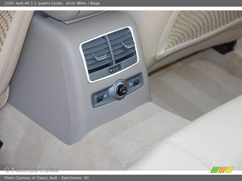 Arctic White / Beige 2005 Audi A6 3.2 quattro Sedan
