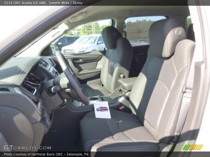 Summit White / Ebony 2014 GMC Acadia SLE AWD
