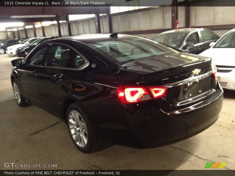 Black / Jet Black/Dark Titanium 2015 Chevrolet Impala LS