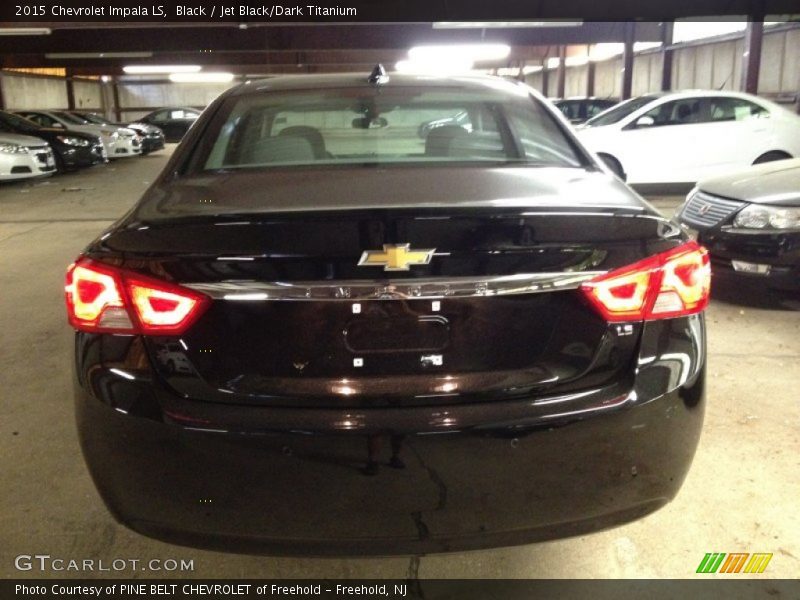 Black / Jet Black/Dark Titanium 2015 Chevrolet Impala LS