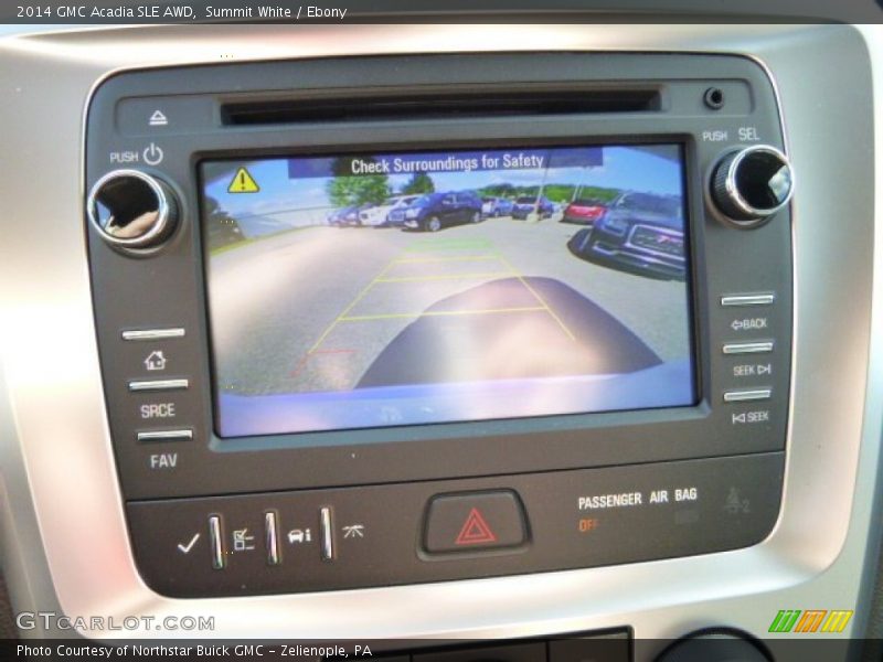 Summit White / Ebony 2014 GMC Acadia SLE AWD