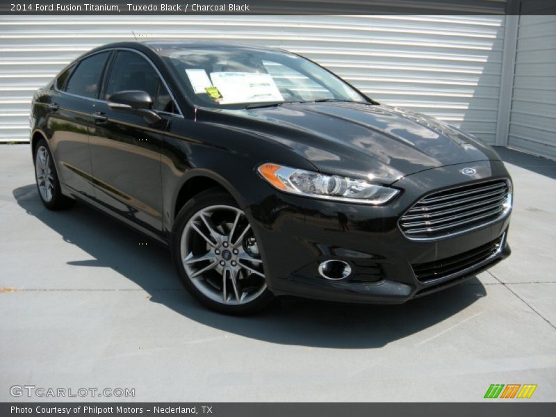 Tuxedo Black / Charcoal Black 2014 Ford Fusion Titanium
