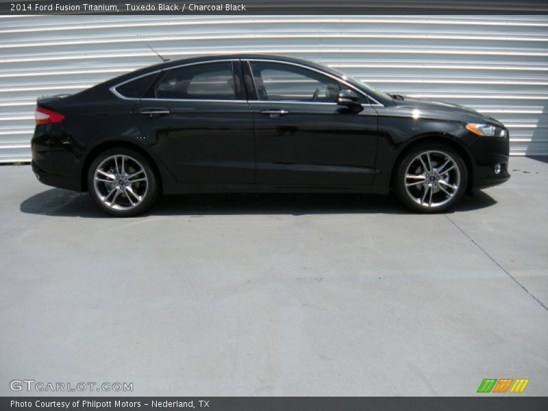 Tuxedo Black / Charcoal Black 2014 Ford Fusion Titanium