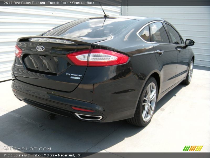 Tuxedo Black / Charcoal Black 2014 Ford Fusion Titanium