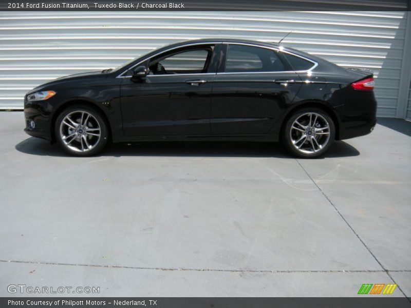 Tuxedo Black / Charcoal Black 2014 Ford Fusion Titanium