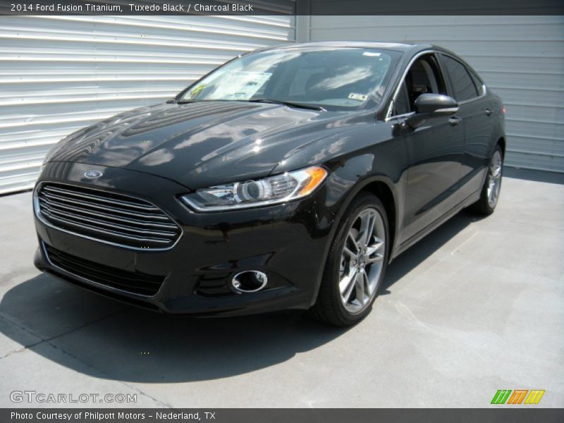Tuxedo Black / Charcoal Black 2014 Ford Fusion Titanium