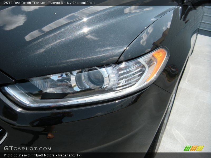 Tuxedo Black / Charcoal Black 2014 Ford Fusion Titanium