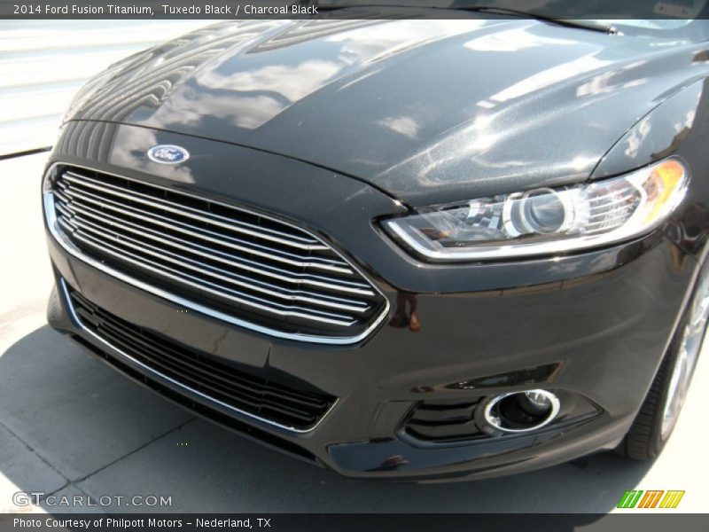 Tuxedo Black / Charcoal Black 2014 Ford Fusion Titanium
