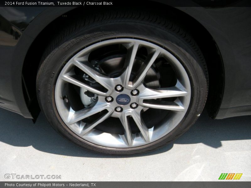 Tuxedo Black / Charcoal Black 2014 Ford Fusion Titanium