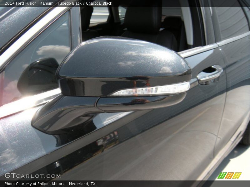 Tuxedo Black / Charcoal Black 2014 Ford Fusion Titanium