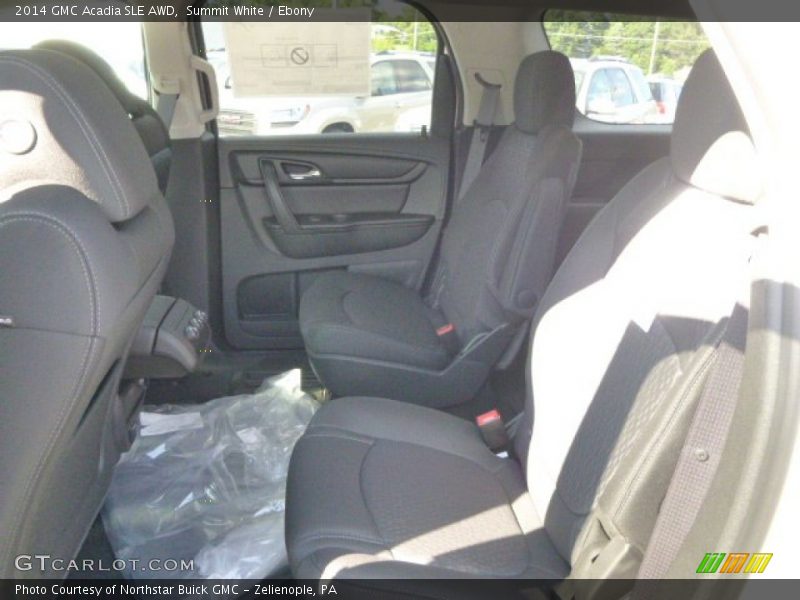 Summit White / Ebony 2014 GMC Acadia SLE AWD