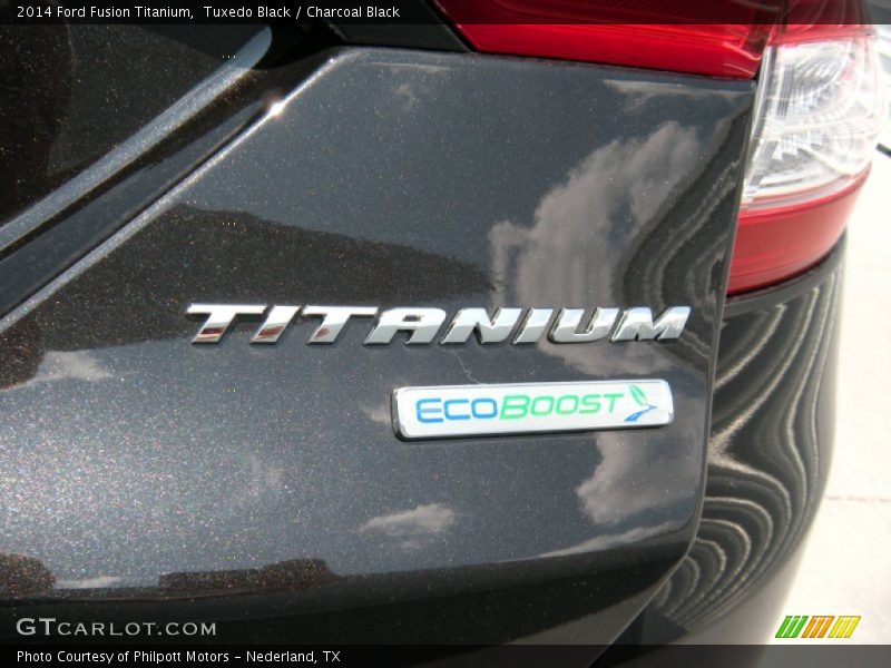 Tuxedo Black / Charcoal Black 2014 Ford Fusion Titanium