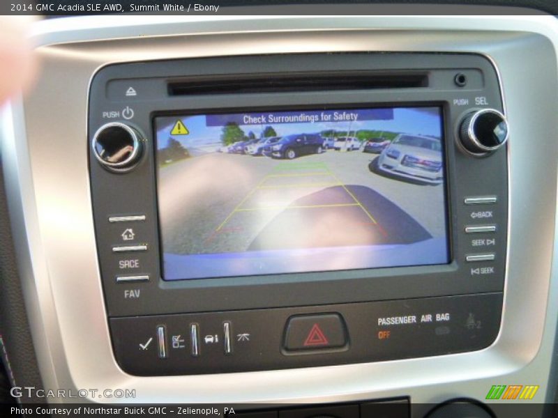 Summit White / Ebony 2014 GMC Acadia SLE AWD
