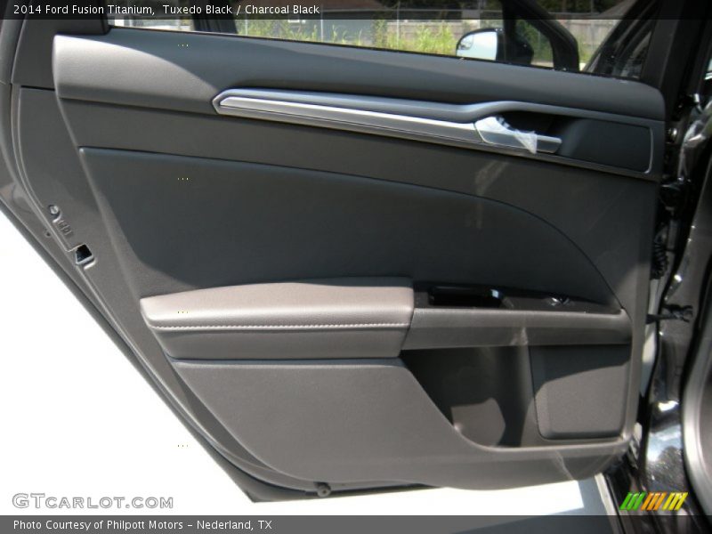 Tuxedo Black / Charcoal Black 2014 Ford Fusion Titanium