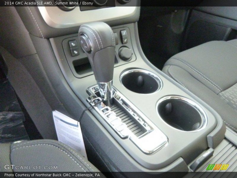 Summit White / Ebony 2014 GMC Acadia SLE AWD