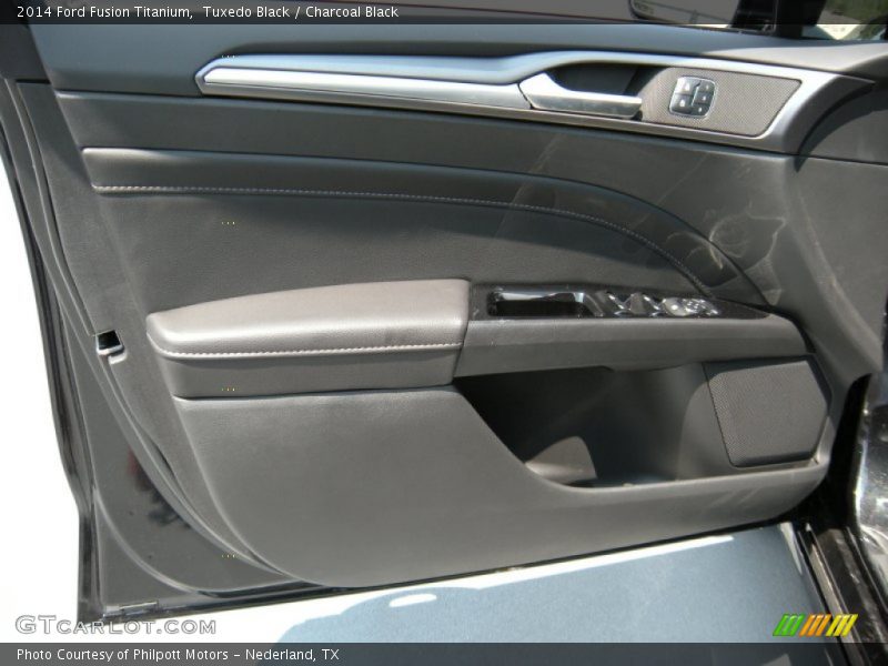 Tuxedo Black / Charcoal Black 2014 Ford Fusion Titanium