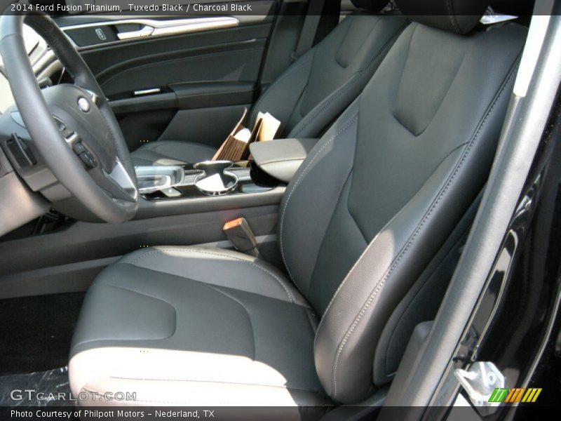 Tuxedo Black / Charcoal Black 2014 Ford Fusion Titanium
