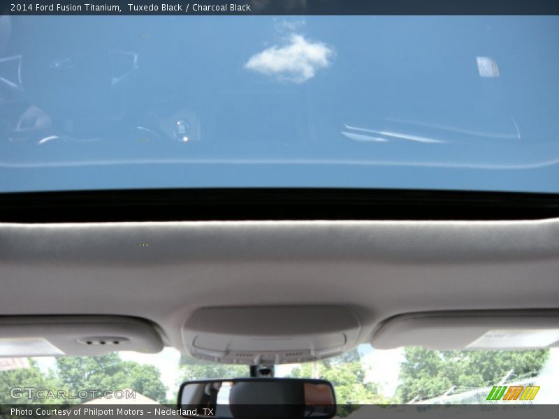 Tuxedo Black / Charcoal Black 2014 Ford Fusion Titanium