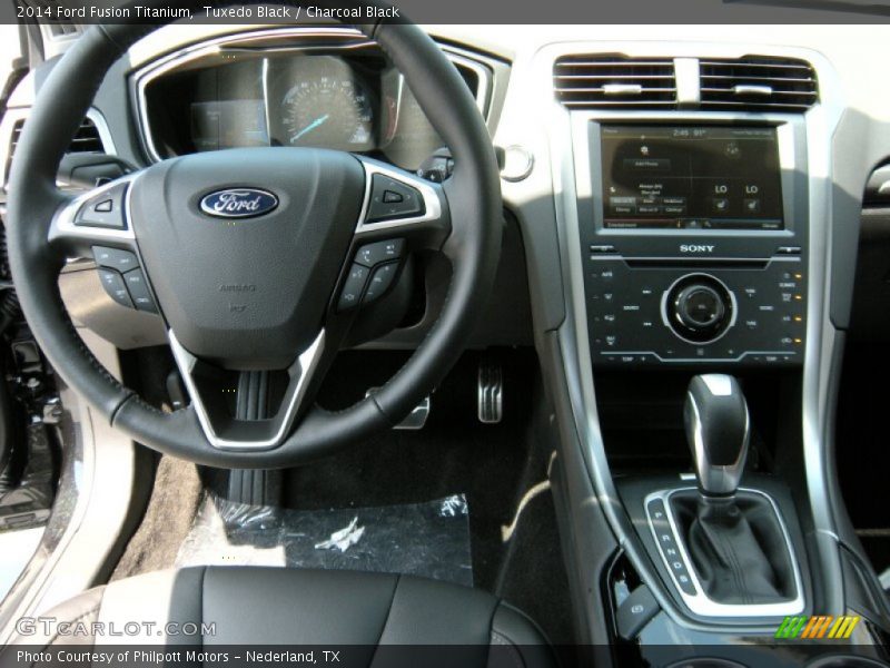 Tuxedo Black / Charcoal Black 2014 Ford Fusion Titanium