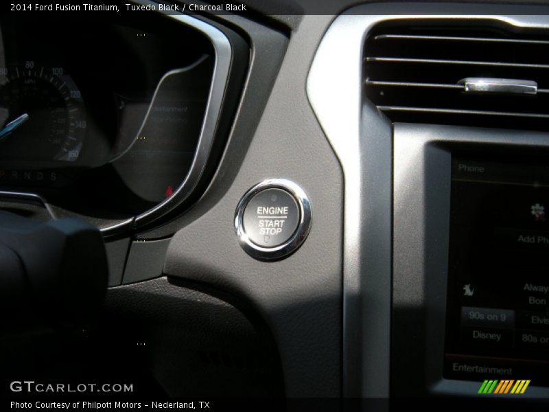Tuxedo Black / Charcoal Black 2014 Ford Fusion Titanium